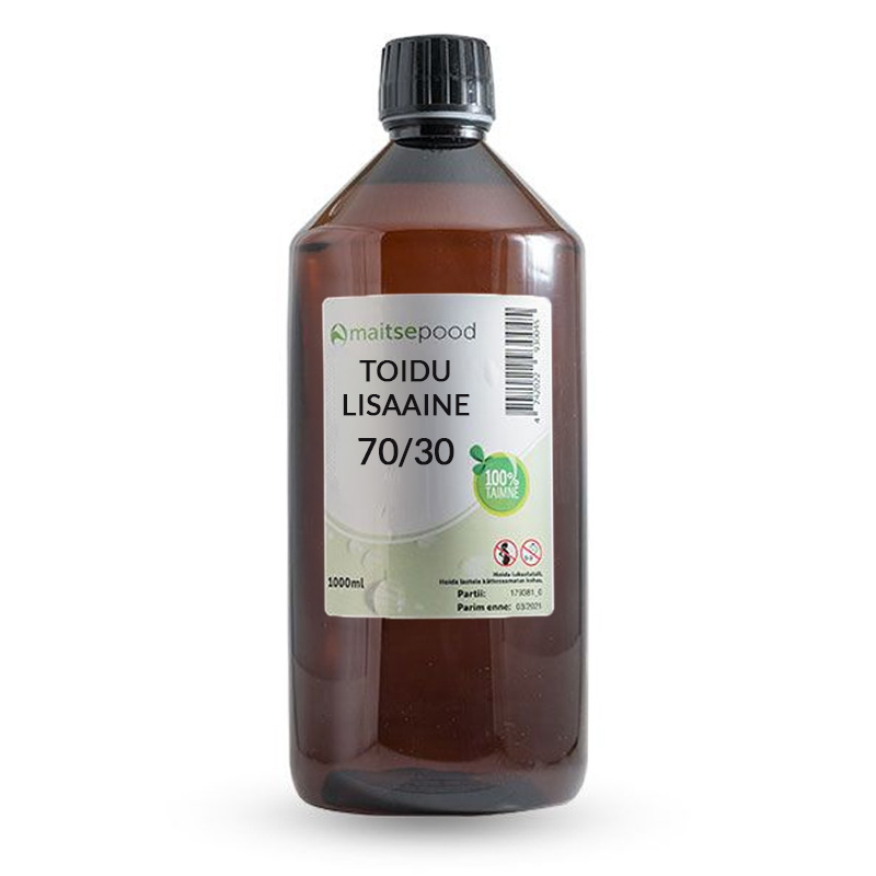 Toidu lisaaine VG/PG 70/30 1L
